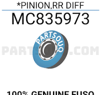 MC835973 FUSO *PINION,RR DIFF
