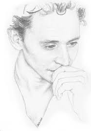 Pencil drawing is did for miniatures. Tom Hiddleston Original Drawing Original Drawing Avengers Drawings Drawings