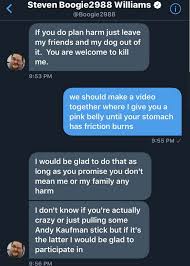 News of the altercation circulated and when an image of boogie holding a gun appeared on twitter, people began photoshopping boogie into all sort of situations. What S Up With Youtuber Boogie2988 Pointing A Gun At Someone Outoftheloop