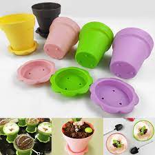 Can planters can be a very cool and cheap idea to decorate your house, but upside down can planters? Flowerpot Plant Pot Planter Cake Cups With Lid Shovel Scoop Bottom Tray Plastic Dessert Container For Ice Cream Mousse Disposable Cups Aliexpress