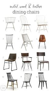 Canglong farmhouse dining room chairs, rattan back, beige. Metal Wood And Leather Dining Chairs For The Modern Farmhouse