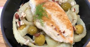 Recette Fenouil Braise Pomme Noisettes Et Supremes De Poulet Dores En Video Recette Fenouil Braise Recette Fenouil Recette Fenouil Braise