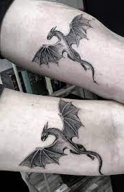 Dragon tattoos for men can symbolize greed, power, duality, intellect, potential, dominion, nonconformity, wisdom and unpredictability. 1001 Ideas And Examples Of The Amazingly Beautiful Dragon Tattoo