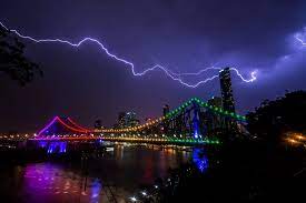 One Of The Many Lightning Strikes Over The Magnificent Story Bridge In Brisbane Brisbane Vacation Spots Instagram Pictures