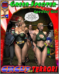 Superheroine-Green Specter 2 Mr X | All Porn Comics