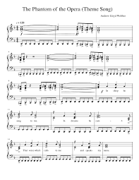 Phantom of the opera sheet music. Download And Print In Pdf Or Midi Free Sheet Music For The Phantom Of The Opera By Andrew Lloyd Webber Piano Sheet Music Free Sheet Music Phantom Of The Opera