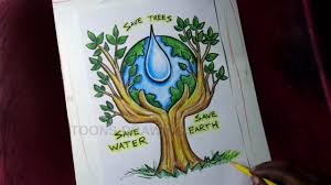 Save Water Save Earth Poster Idea Easy To Make By Everything Etc How to draw save water save earth poster | world environment day special drawing for beginners world environment day. save water save earth poster idea