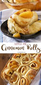 Apple Pie Cinnamon Rolls An Easy Cinnamon Roll Recipe Loaded With Apple Pie Filling Ma Cinnamon Roll Desserts Cinnamon Rolls Recipe Easy Cinnamon Rolls Recipe