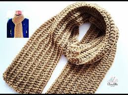 How To Crochet Men S Scarf Beginner Youtube I saw this crochet scarf on a facebook page and couldn't wait to make one. how to crochet men s scarf beginner