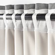 blahuva deels verduisterende gordijnen 1pr lichtgrijs 145x300 cm ikea