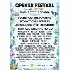 Read the festival news, get to know artists' biographies and listen to their tracks in spotify, and stay tuned for your favourite event with the favourite function. Open Er Festival 2016 Festivaly Eu
