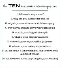 Ten Most Common Interview Questions Job Interview Advice Most Common Interview Questions Job Interview Questions