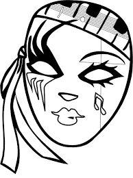 From elegant and ornate to bright and bold, each mask has so much personality and fun. Mardi Gras Mask Colorign Pages Mardi Gras Mask Coloring Pages Printable Halloween Masks