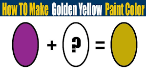 How To Make Deep Yellow Paint Color