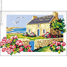 Penelope La Maison Du Bord De Mer Seg De Paris En 2020 Avec Images La Maison Du Canevas Paysage De Mer Peinture Canevas