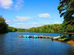 Mid October Is A Perfect Time To Visit Bear Creek Lake State Park In Central Va State Parks State Forest Smith Mountain Lake
