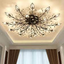 Illuminate your house with the awesome looking bromi design lynch white and gold flush mount ceiling light. Modern K9 Crystal Led Flush Mount Ceiling Chandelier Lights Fixture Gold Black Light Fixtures Bedroom Ceiling Bedroom Light Fixtures Living Room Light Fixtures