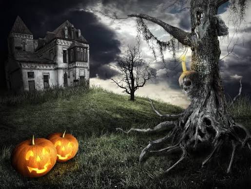 Happy Halloween theme | Mystical tree on the background of a… | Flickr