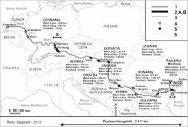 Are o adâncime de 7 metri şi o lăţime cuprinsă între 70 şi 120 de metri. Axa NavigabilÄ TranseuropeanÄ DunÄre Main Rhin 1 CÄi Navigabile Download Scientific Diagram
