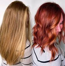 What do i need to do so that i don't end up with bright yellow hair? Color Transformation How To From Virgin Blonde Hair To Vibrant Red Butterfly Salon Beauty Supplies