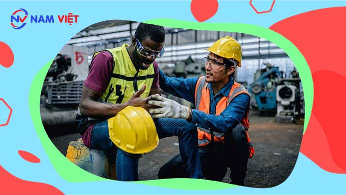 Nếu đồ bảo hộ bị hỏng thì cần được thay thế ngay lập tức - An Toàn Nam Việt