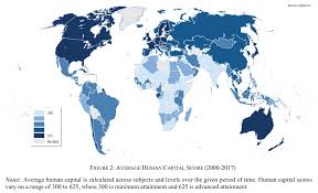 Map Average Human Capital Score 2000 2017 Infographic