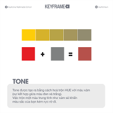 Phân biệt Color - Hue - Tint - Shade - Tone - Keyframe
