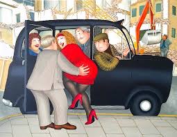 Image result for Red 1990 Taxi