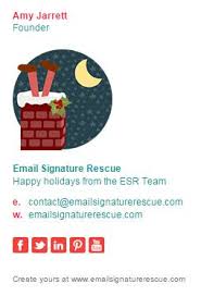 Wisestamp is a free email signature generator that integrates with your email client and automatically loads. Create Your Own Festive Email Signature Just Like This At Http Emailsignaturerescue Com News Item Email Signature Templates Email Signatures Signature Ideas