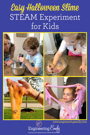 Easy Halloween Slime | STEAM Experiment For Kids - Engineering Emily