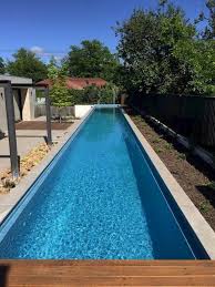 Get Encouraged Above Ground Pool Designs Zeltahome Com Lap Pools Backyard Swimming Pools Backyard Lap Pool Designs