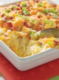 Baked Potato Casserole Recipes Food Dishes Food