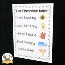 When it comes to teaching preschool and having good classroom management, it is always important to set simple rules. Preschool Classroom Rules
