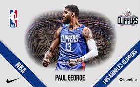 Paul george said clippers didn't celebrate christmas with families until yesterday after playing in george and the clippers have to rebound after such a lackluster showing—it's not the sort of effort. Download Wallpapers Paul George Los Angeles Clippers American Basketball Player Nba Portrait Usa Basketball Staples Center Los Angeles Clippers Logo For Desktop Free Pictures For Desktop Free