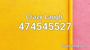 These roblox music ids and roblox song codes are very commonly used to listen to music inside roblox. Crazy Laugh Roblox Id Roblox Music Code Youtube