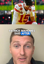 Patrick Mahomes Standing in The Field After Super Bowl Loss