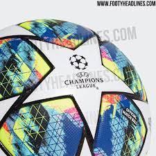 Unionspo soccer ball 5 ball adidas adidas 2019 2020 finale uefa champions league group league formula game in 2020 soccer ball champions the new championsleague official match ball for the knockout stage of the 2019 2020 available now at teamsport cl in 2020 soccer ball. Adidas Champions League 19 20 Ball Released Updated Panels Construction Footy Headlines