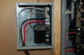 Step 3 pull one or more sub feed cables from the main panel and reroute them to the sub panel as desired. Installing A Electrical Sub Panel Icreatables Com