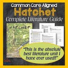 This Complete Literature Guide For Hatchet Contains 147 Pages Of Student Coursework Activities Quizzes Tests And M Teaching Guides Novel Studies Literature