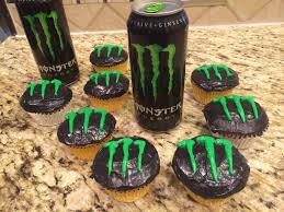 Monster Energy Drink Cupcakes Monster Energy Drink Monster Energy Cake Monster Energy