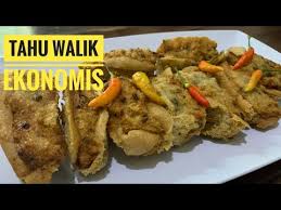 Resep Tahu Walik Ekonomis Tanpa Ayam Youtube