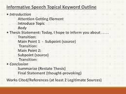 What is a key word outline? Keyword Outline For Persuasive Speech Renewable Energy Speech Docx Jordan Klaassen Beth Kindley Persuasive Speech Outline Monroes Motivated Sequence Topic Renewable Energy General Purpose Course Hero You Are Welcome To