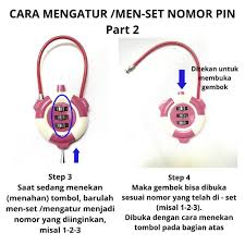 Gembok kuningan brass krisbow kombinasi 4 angka mc214 Gembok Kunci Tas Koper Travel Time Kombinasi 3 Digit Angka Shopee Indonesia