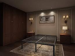 We did not find results for: Amazon Com Aromustime 16 Inch Metal Platform Bed Frame Easy Assembly Mattress Foundation Heavy Duty Steel Slat Platform Bed Frame Metal Platform Bed Bed Frame