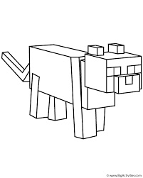Browse the wide choice of complimentary coloring pages for kids to locate instructional, animes, nature, animals, bible coloring books, as well as much more. Printable Minecraft Dog Coloring Pages Novocom Top