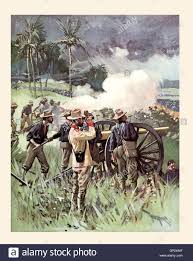 Download This Stock Image Field Artillery In Action During The Spanish American War 1898 After The Dra The Spanish American War American War Civil War Ship