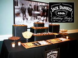 Beautiful diy party supplies, cake, decorations and ideas for a pretty garden party and outdoor movie. Jack Daniel S Inspired 40th Birthday Party Hostess With The Mostess