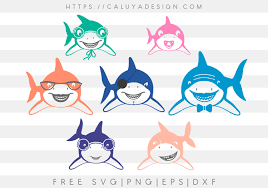 Free Free 115 Shark Family Svg SVG PNG EPS DXF File