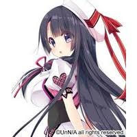Black haired girl anime character illustration, brown haired femal anime character facing on gray. Purple Eye Color Black Hair Color Past Waist Hair Length Teen Apparent Age No Animal Ears Anime Characters Database