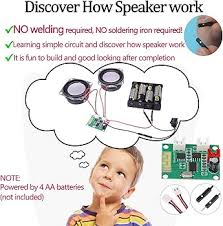 CYOEST DIY Bluetooth Speaker Box Kit Electronic Sound Amplifier